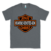 Charcoal Heather enjoy jesus christ heavenly devoted son parody religious tee t shirt Classic Tee - linhVisuals