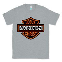 Heather Grey enjoy jesus christ heavenly devoted son parody religious tee t shirt Classic Tee - linhVisuals