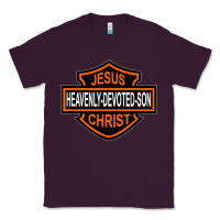 Plum enjoy jesus christ heavenly devoted son parody religious tee t shirt Classic Tee - linhVisuals
