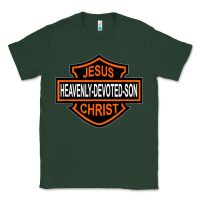 Sports Green enjoy jesus christ heavenly devoted son parody religious tee t shirt Classic Tee - linhVisuals
