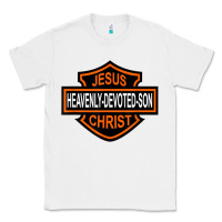 White enjoy jesus christ heavenly devoted son parody religious tee t shirt Classic Tee - linhVisuals