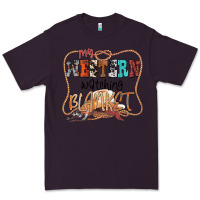 Plum My Western Watching Blanket Premium Tee - CowhideDigitalArt
