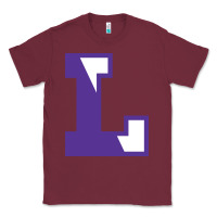 Burgundy boston latin school Classic Tee - linhVisuals