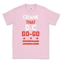 Bubblegum Pink vintage washington d.c crank that go go music design gift. t shirt Classic Tee - linhVisuals