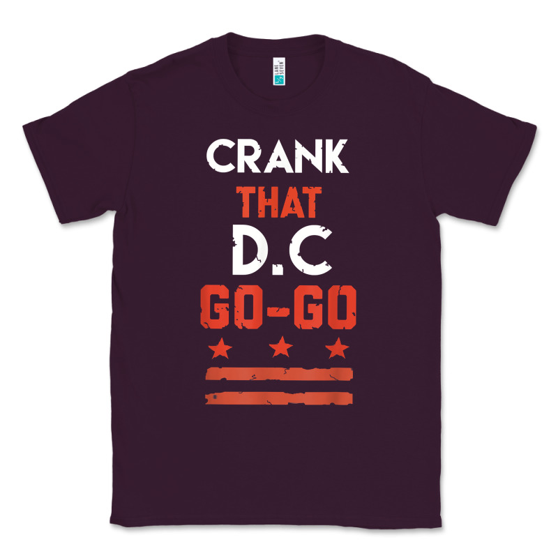 Vintage Washington D.c Crank That Go Go Music Design Gift. T Shirt Classic Tee by linhVisuals | Teevron