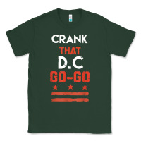 Sports Green vintage washington d.c crank that go go music design gift. t shirt Classic Tee - linhVisuals