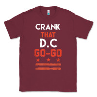 Burgundy vintage washington d.c crank that go go music design gift. t shirt Classic Tee - linhVisuals