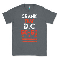 Charcoal Heather vintage washington d.c crank that go go music design gift. t shirt Classic Tee - linhVisuals