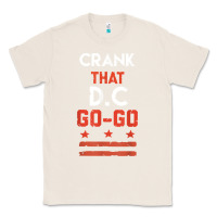Natural vintage washington d.c crank that go go music design gift. t shirt Classic Tee - linhVisuals