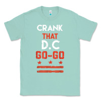Seafoam vintage washington d.c crank that go go music design gift. t shirt Classic Tee - linhVisuals