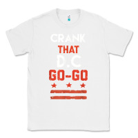 White vintage washington d.c crank that go go music design gift. t shirt Classic Tee - linhVisuals