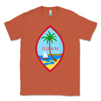 Copper guam coat of arms souvenir gift flag chamorro t shirt Classic Tee - linhVisuals