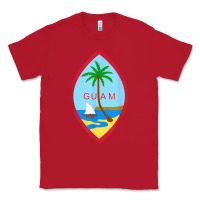 Guam Coat Of Arms Souvenir Gift Flag Chamorro T Shirt Classic Tee | Teevron