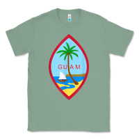 Sage guam coat of arms souvenir gift flag chamorro t shirt Classic Tee - linhVisuals