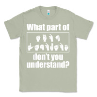 Matcha funny sign language gift men women hand symbol interpreter t shirt Classic Tee - linhVisuals