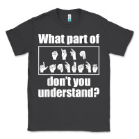 Smoke funny sign language gift men women hand symbol interpreter t shirt Classic Tee - linhVisuals