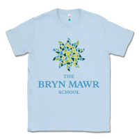 Dusty Blue bryn mawr school Classic Tee - linhVisuals