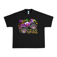 Black mardi gras monster truck Urban Heavy Tee - RacoonDesign