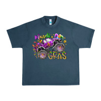 Midnight Navy mardi gras monster truck Urban Heavy Tee - RacoonDesign