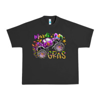 Pigment Black mardi gras monster truck Urban Heavy Tee - RacoonDesign