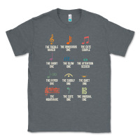 Charcoal Heather musical notes symbol definition   humor musician t shirt Classic Tee - linhVisuals