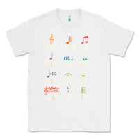 White musical notes symbol definition   humor musician t shirt Classic Tee - linhVisuals