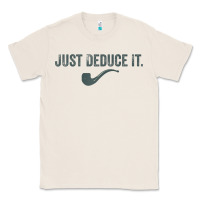 Natural just deduce it funny sherlock holmes detective raglan baseball tee Classic Tee - linhVisuals