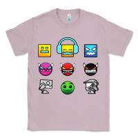 Lilac geometry dash insane Classic Tee - linhVisuals