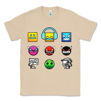 Mushroom geometry dash insane Classic Tee - linhVisuals