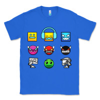 True Royal geometry dash insane Classic Tee - linhVisuals