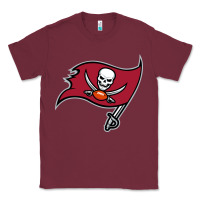 Burgundy Team Of Tampa Bay American Football Classic Tee - linhVisuals