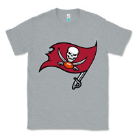 Heather Grey Team Of Tampa Bay American Football Classic Tee - linhVisuals