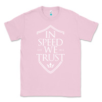 Bubblegum Pink in speed we trust Classic Tee - linhVisuals