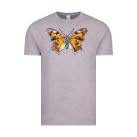 Vintage Zinc Question Mark Butterfly Vintage Tee - LillyAllenDesigns