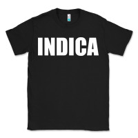 Black indica Classic Tee - linhVisuals