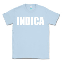 Dusty Blue indica Classic Tee - linhVisuals