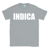 Heather Grey indica Classic Tee - linhVisuals