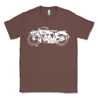 Chestnut indian scout motorcycle Classic Tee - linhVisuals