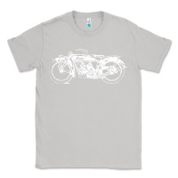 Moon Dust indian scout motorcycle Classic Tee - linhVisuals