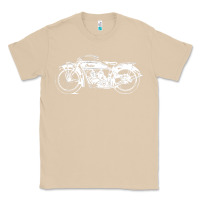 Mushroom indian scout motorcycle Classic Tee - linhVisuals