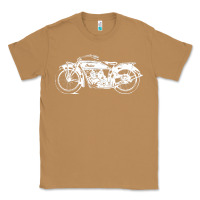 Toasted Coconut indian scout motorcycle Classic Tee - linhVisuals
