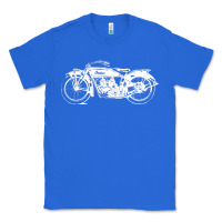 True Royal indian scout motorcycle Classic Tee - linhVisuals