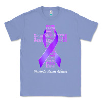 Colony Blue pancreatic cancer t shirtfaith hope love pancreatic cancer warrior t s Classic Tee - linhVisuals
