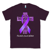 Plum pancreatic cancer t shirtfaith hope love pancreatic cancer warrior t s Classic Tee - linhVisuals
