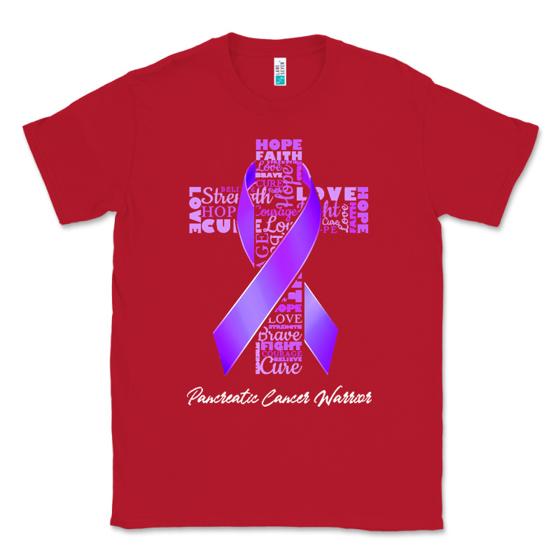 Pancreatic Cancer T Shirtfaith Hope Love Pancreatic Cancer Warrior T S Classic Tee by linhVisuals | Teevron