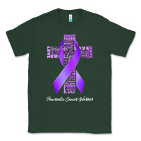 Sports Green pancreatic cancer t shirtfaith hope love pancreatic cancer warrior t s Classic Tee - linhVisuals