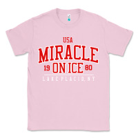 Bubblegum Pink miracle on ice Classic Tee - linhVisuals