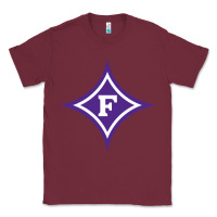Burgundy furma Classic Tee - linhVisuals