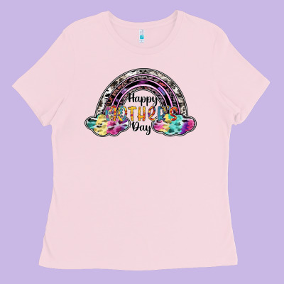 Happy Mothers Day Ladies Tee Designed By Sublimationcraftshop