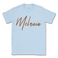 Dusty Blue womens melanin for black history v neck t shirt Classic Tee - linhVisuals
